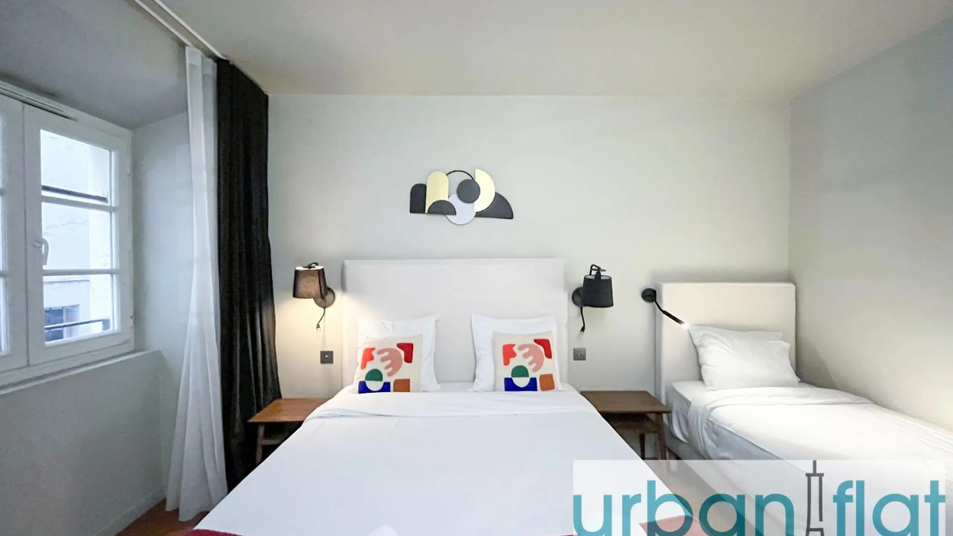 Urban Flat 133 - Ponceau 4 Bedroom Apartment Párizs Franciaország