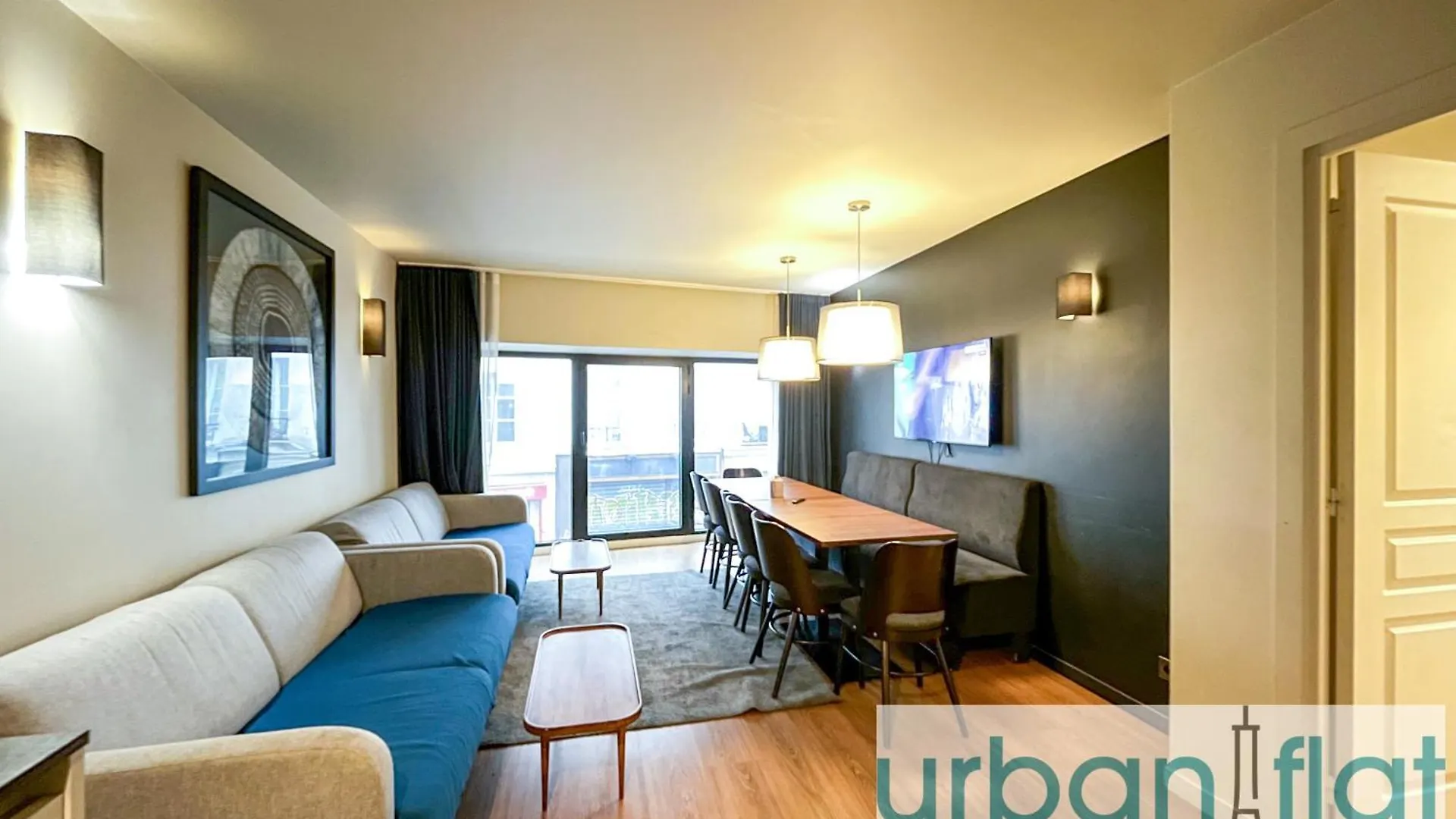 Urban Flat 133 - Ponceau 4 Bedroom Apartment Párizs