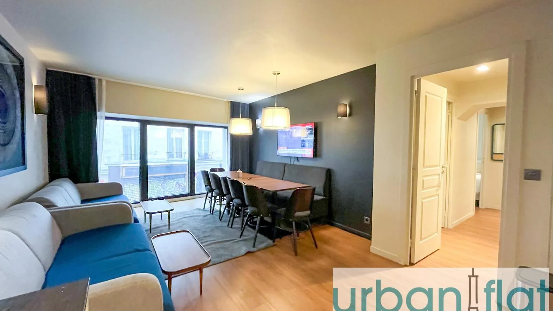 Urban Flat 133 - Ponceau 4 Bedroom Apartment Paris